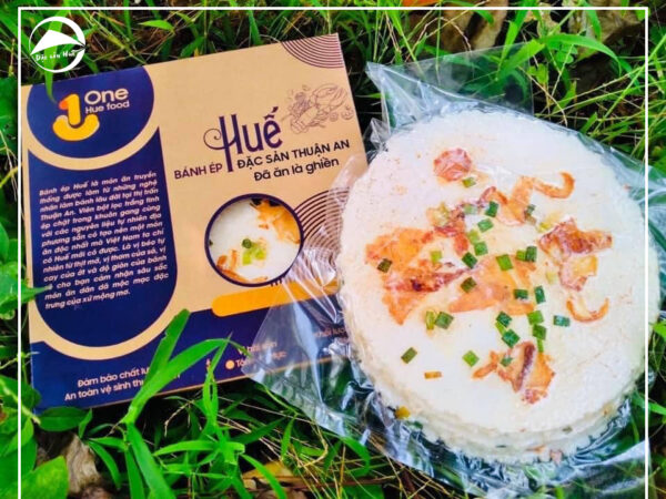 Bánh ép khô nhân thịt BBQ, tôm thịt Thuận An (Hộp lớn)