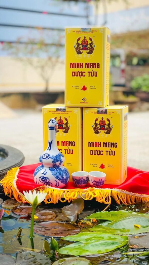 RƯỢU MINH MẠNG DƯỢC TỬU - Huế Hộp 250ml