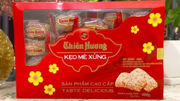 MÈ XỬNG HUẾ THIÊN HƯƠNG ĐÓNG CÁI HỘP 400GR