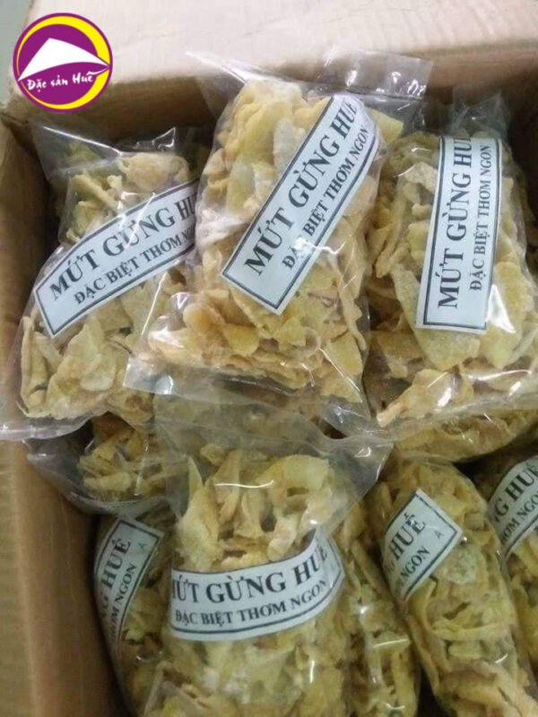 Mứt gừng Huế - Gói 500g