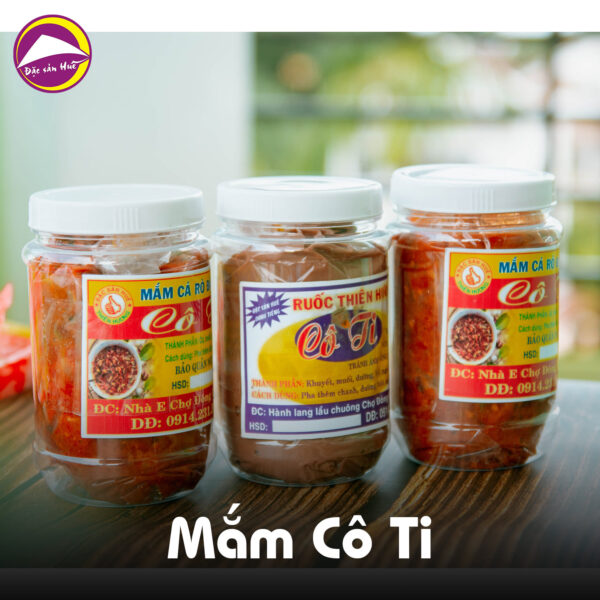 Tôm chua Cô Ti - Hủ 500gr
